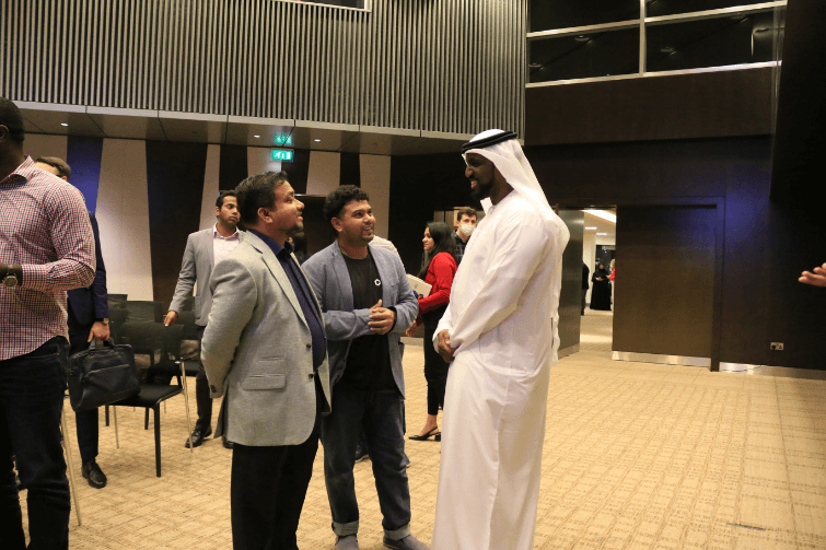 Odoo ERP event photo with mohammed ibrahim