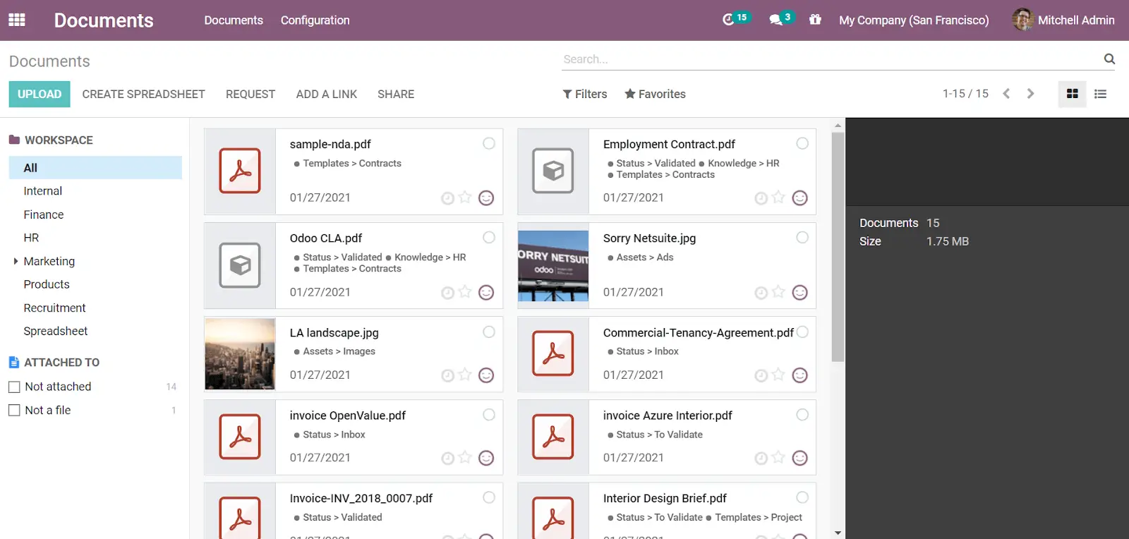 Powerful Documents Management